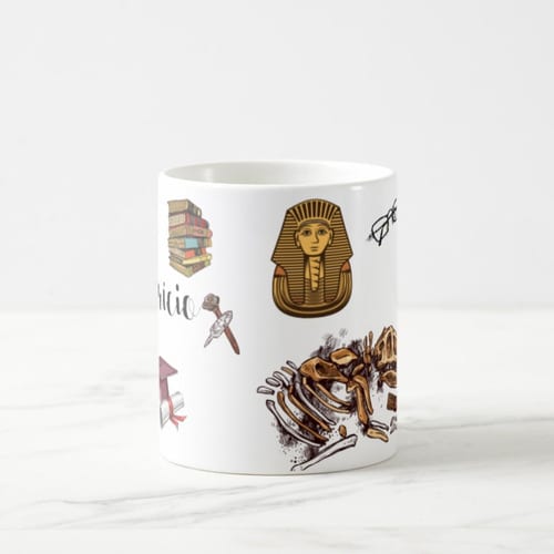 Caneca Personalizada Presente Profissão Professor História