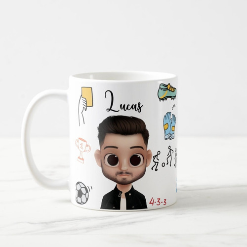 Caneca Futebol Presente Professores Técnico de Futebol