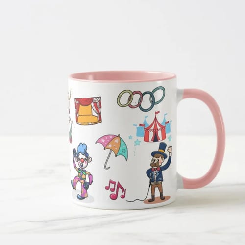 Caneca Personalizada Presente Criativo para Artista Circense