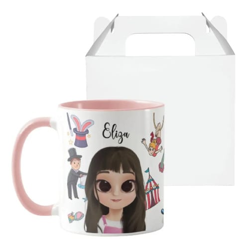 Caneca Personalizada Presente Criativo para Artista Circense - Profissões (Artista de Circo)