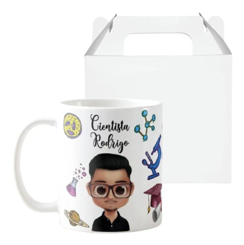 Caneca Personalizada Presente para Professor de Ciências - Dia dos Professores (Ciências)