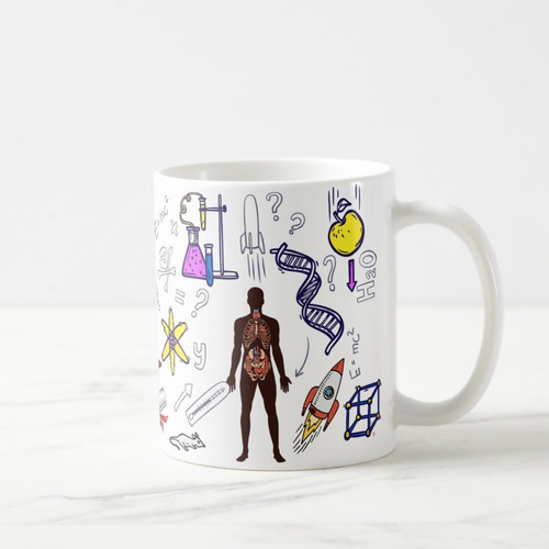 Caneca Personalizada Presente para Professor de Ciências