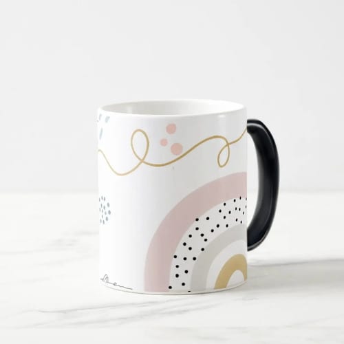 Caneca Mágica Presente Criativo para Dinda Batizado Crisma