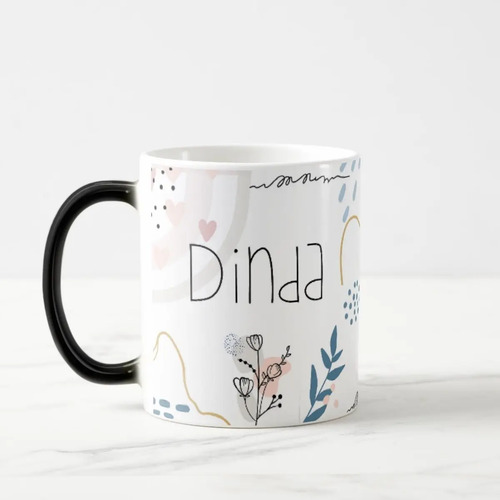Caneca Mágica Presente Criativo para Dinda Batizado Crisma