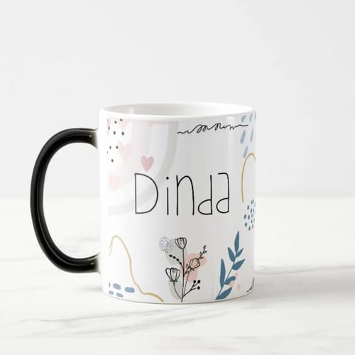Caneca Mágica Presente Criativo para Dinda Batizado Crisma