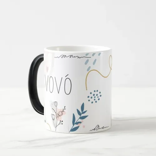 Caneca Mágica Presente Criativo Especial para Melhor Avó