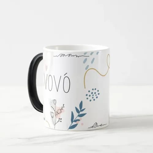 Caneca Mágica Presente Criativo Especial para Melhor Avó