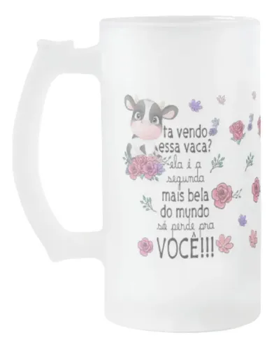 Caneca Chopp Cerveja Presente Divertido Aniversário Amiga - Outros (Aniversário)