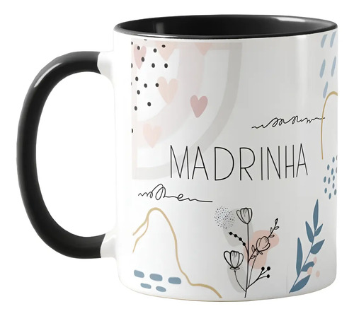 Caneca Lembrança Madrinha Batizado Crisma Casamento - Casamento (Madrinhas)