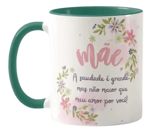 Caneca Presente Criativo Especial Aniversário Dia das Mães - Família (Mãe)
