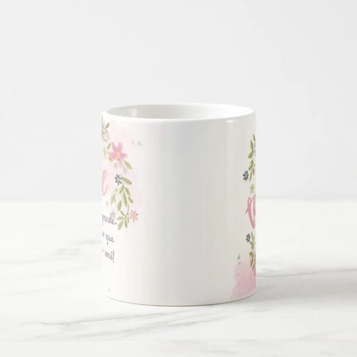 Caneca Mágica Presente Criativo Aniversário Dia das Mães