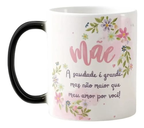 Caneca Mágica Presente Criativo Aniversário Dia das Mães - Família (Mãe)