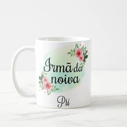 Caneca Presente Irmã da Noiva Lembrança Casamento - Casamento (Convidados)
