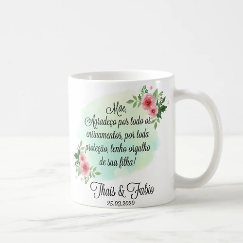 Caneca Presente Irmã da Noiva Lembrança Casamento