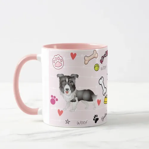 Caneca Personalizada Presente Pet Border Collie com Nome - Pet (Pet Lover)