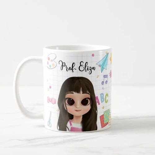 Caneca Presente para Professora de Artes Dia dos Professores