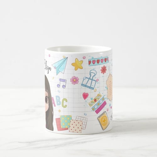 Caneca Presente para Professora de Artes Dia dos Professores
