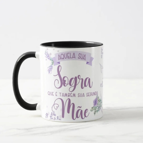 Caneca Sogra Presente Especial para Segunda Mãe Aniversário