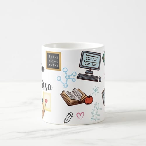 Caneca Personalizada Professora Presente Escola Aluno