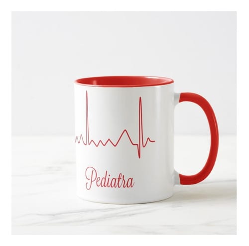 Caneca Estetoscópio Profissão Medicina Presente para Médica