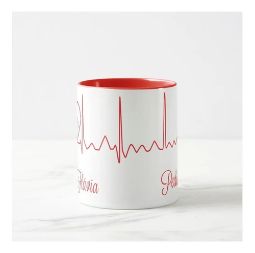Caneca Estetoscópio Profissão Medicina Presente para Médica