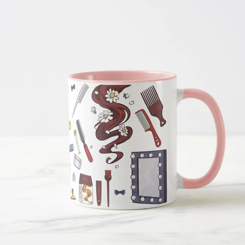 Caneca para Cabeleireira Presente Criativo para Hair Design
