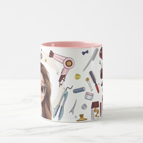 Caneca para Cabeleireira Presente Criativo para Hair Design