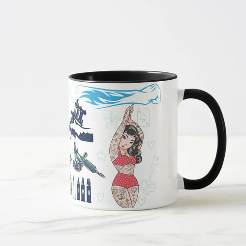 Caneca Personalizada Tatuagem Presente Criativo Tatuador