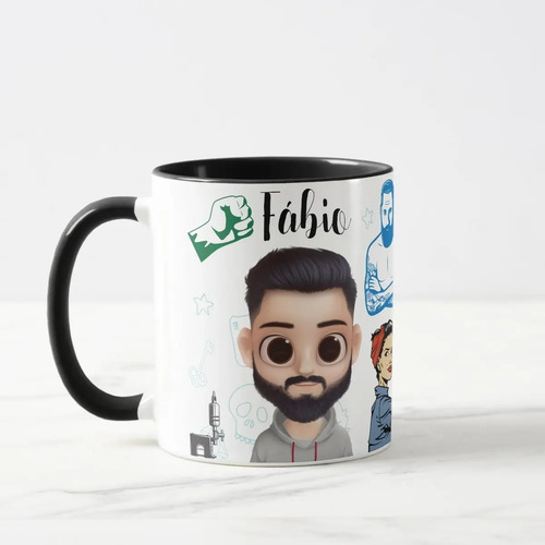 Caneca Personalizada Tatuagem Presente Criativo Tatuador