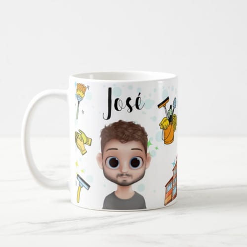Caneca Presente Personalizado Para Zelador Escolar