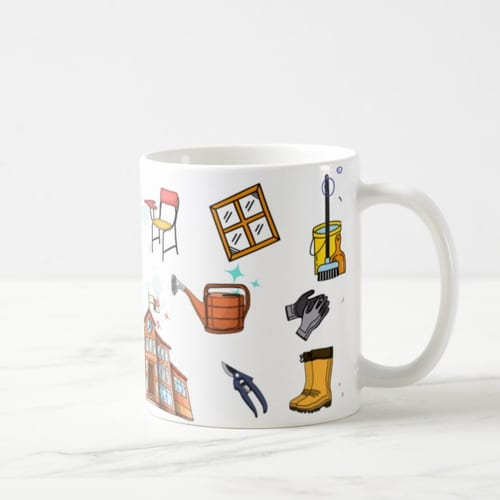 Caneca Presente Personalizado Para Zelador Escolar