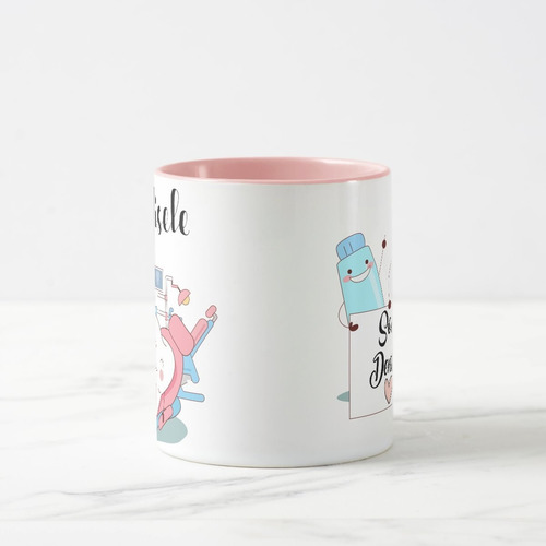 Caneca Dentista Presente Especial Odontologia Infantil