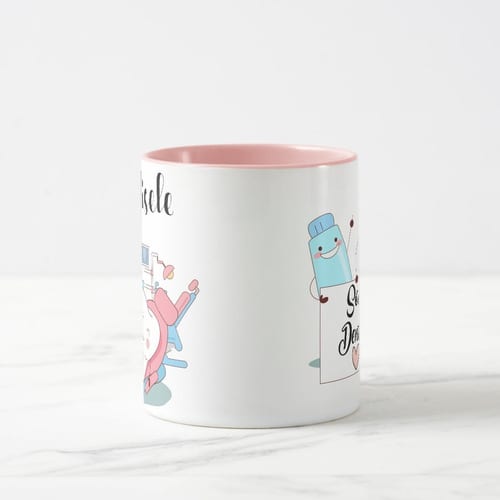 Caneca Dentista Presente Especial Odontologia Infantil