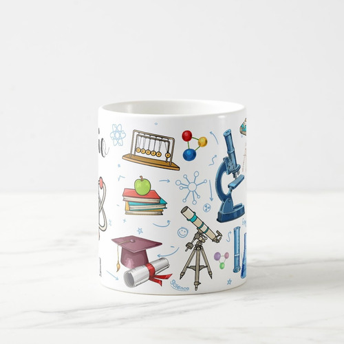 Caneca Nome Personalizado Física Quântica Presente Físico