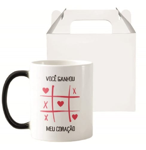 Caneca Mágica Especial para Casal Dia dos Namorados