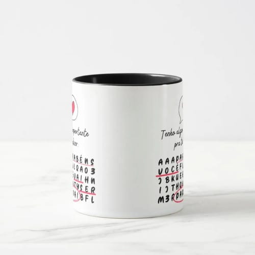 Caneca Presente Criativo Revelação de Gravidez Especial