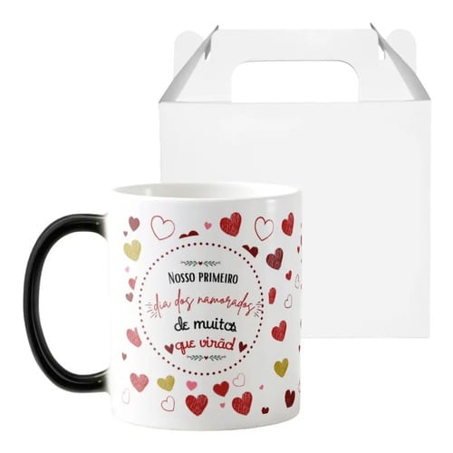 Caneca Mágica Presente para Primeiro Dia dos Namorados