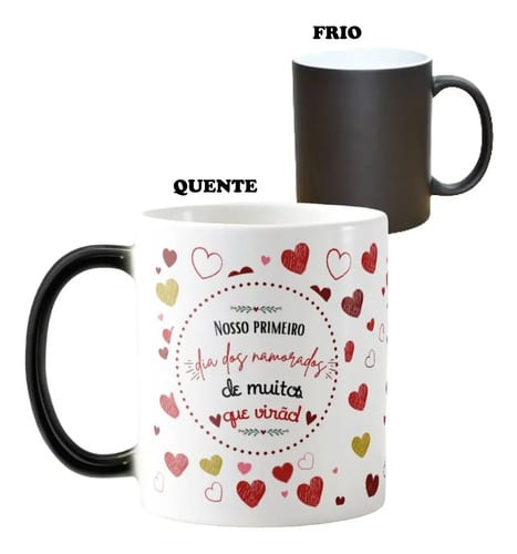 Caneca Mágica Presente para Primeiro Dia dos Namorados - Outros (Casal)