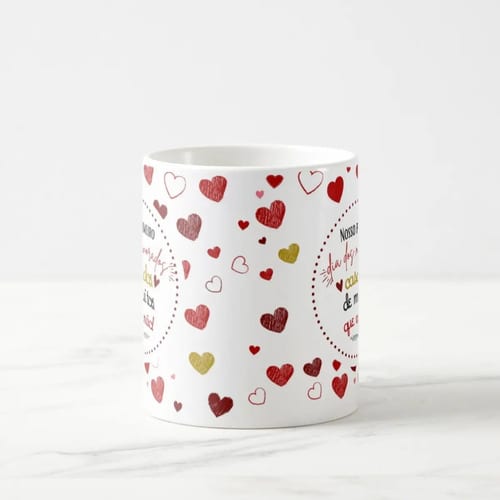 Caneca Mágica para Primeiro Dia dos Namorados Casados