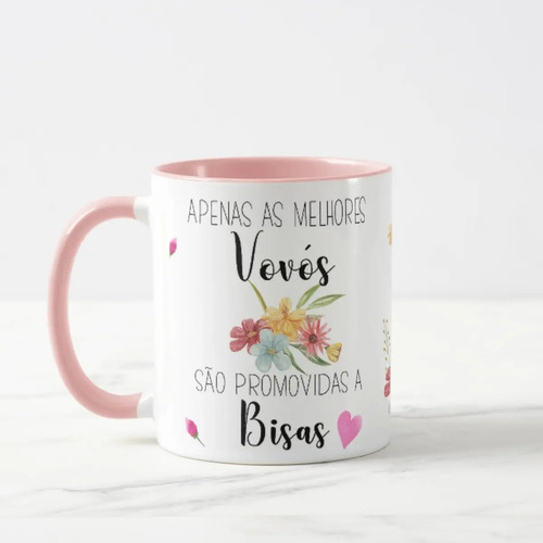Caneca Feminina para Presentear Vovó Promovida a Bisa