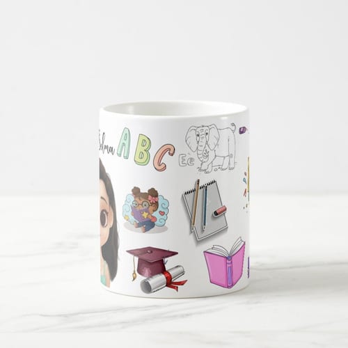 Caneca Mágica Presente Pedagogia Professora de Alfabetização