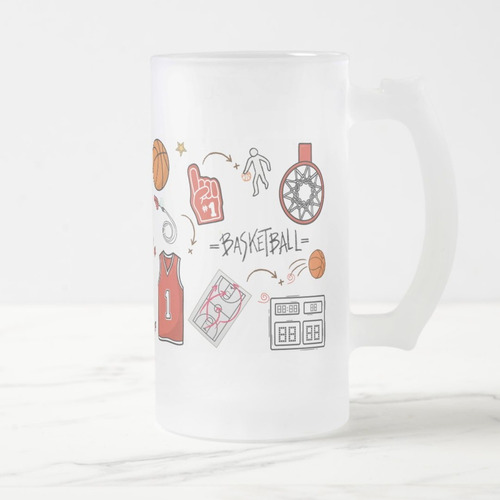 Copo Cerveja Chopp Personalizado para Treinador de Basquete