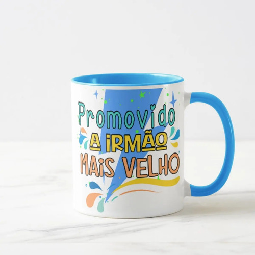 Caneca Presente Criativo Revelação para Irmão Mais Velho