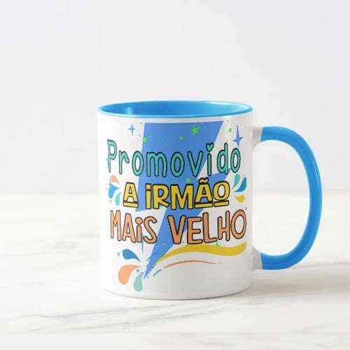 Caneca Presente Criativo Revelação para Irmão Mais Velho