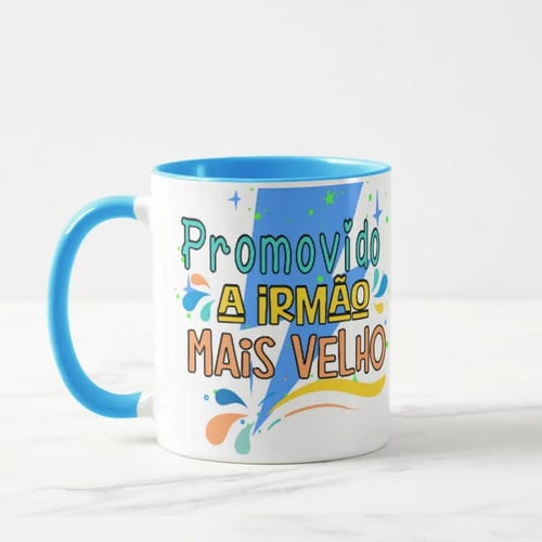 Caneca Presente Criativo Revelação para Irmão Mais Velho