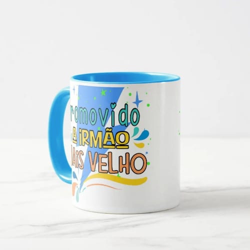 Caneca Presente Criativo Revelação para Irmão Mais Velho