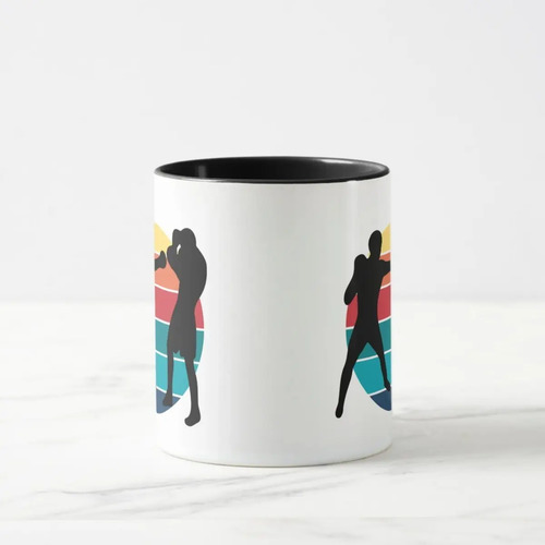 Caneca Personalizada Presente para Lutador de Boxe Boxeador
