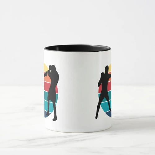 Caneca Personalizada Presente para Lutador de Boxe Boxeador