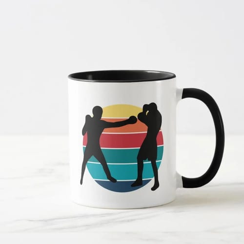 Caneca Personalizada Presente para Lutador de Boxe Boxeador