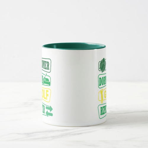 Caneca de Presente Criativo para Atletas de Golf Golfistas